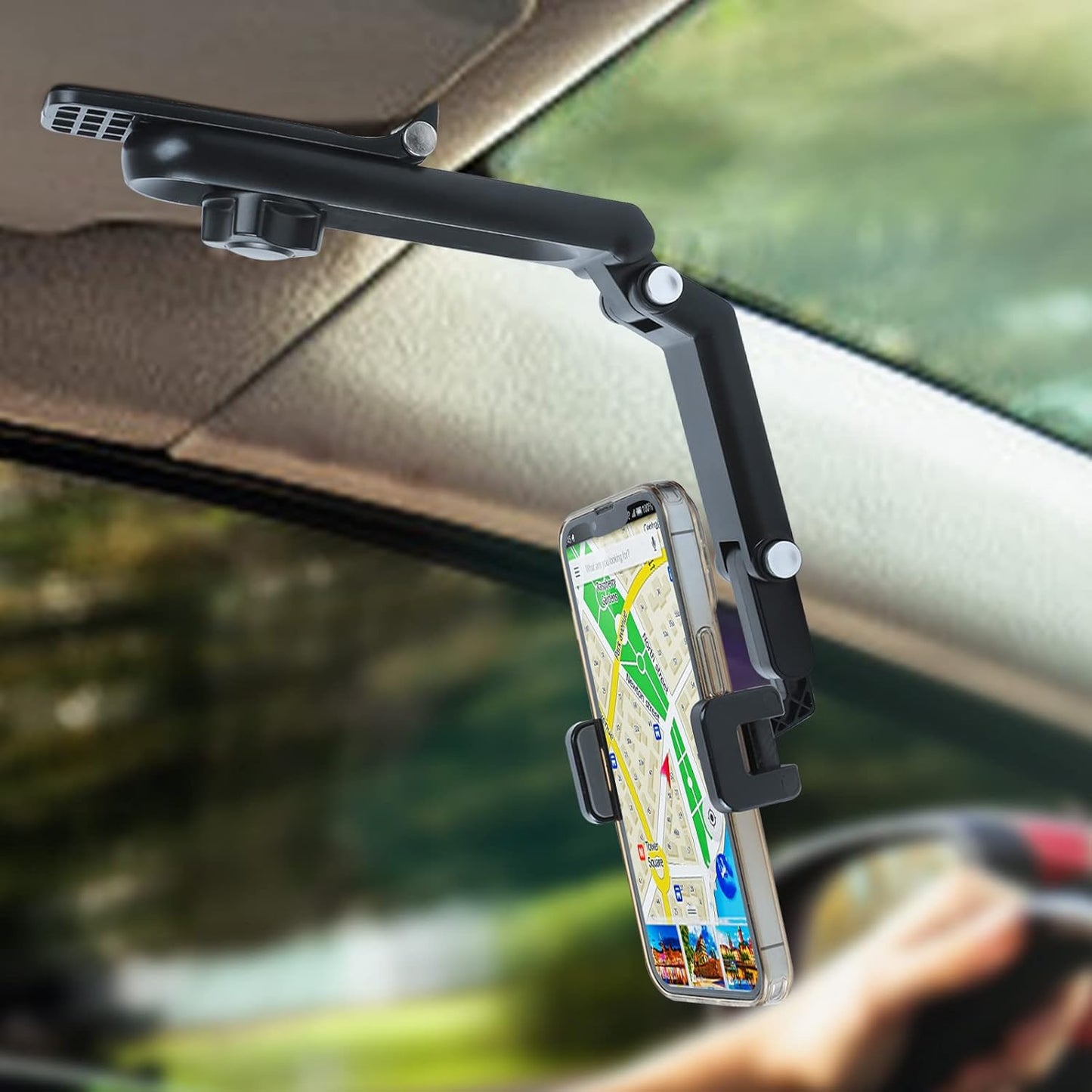 Adjustable Cellphone Holder 360° for iPhone and Other Cellphone, Car Accessories