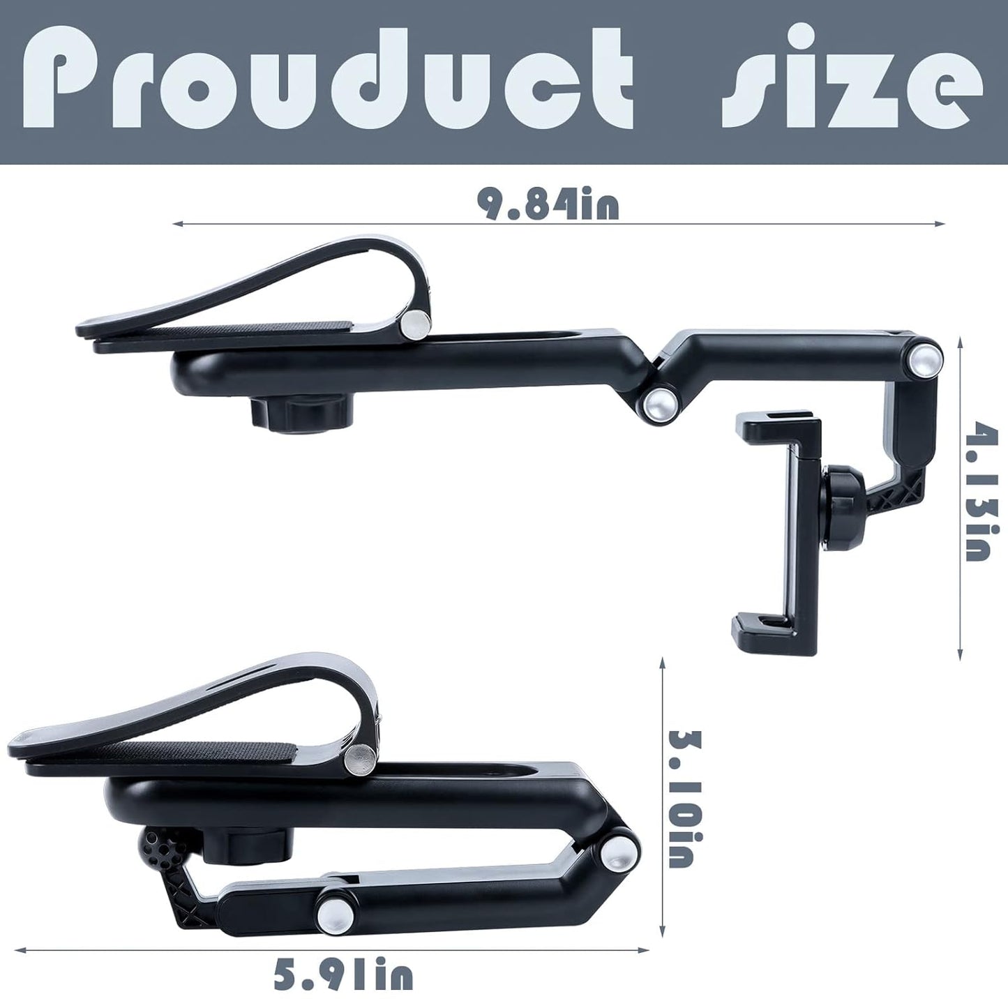 Adjustable Cellphone Holder 360° for iPhone and Other Cellphone, Car Accessories