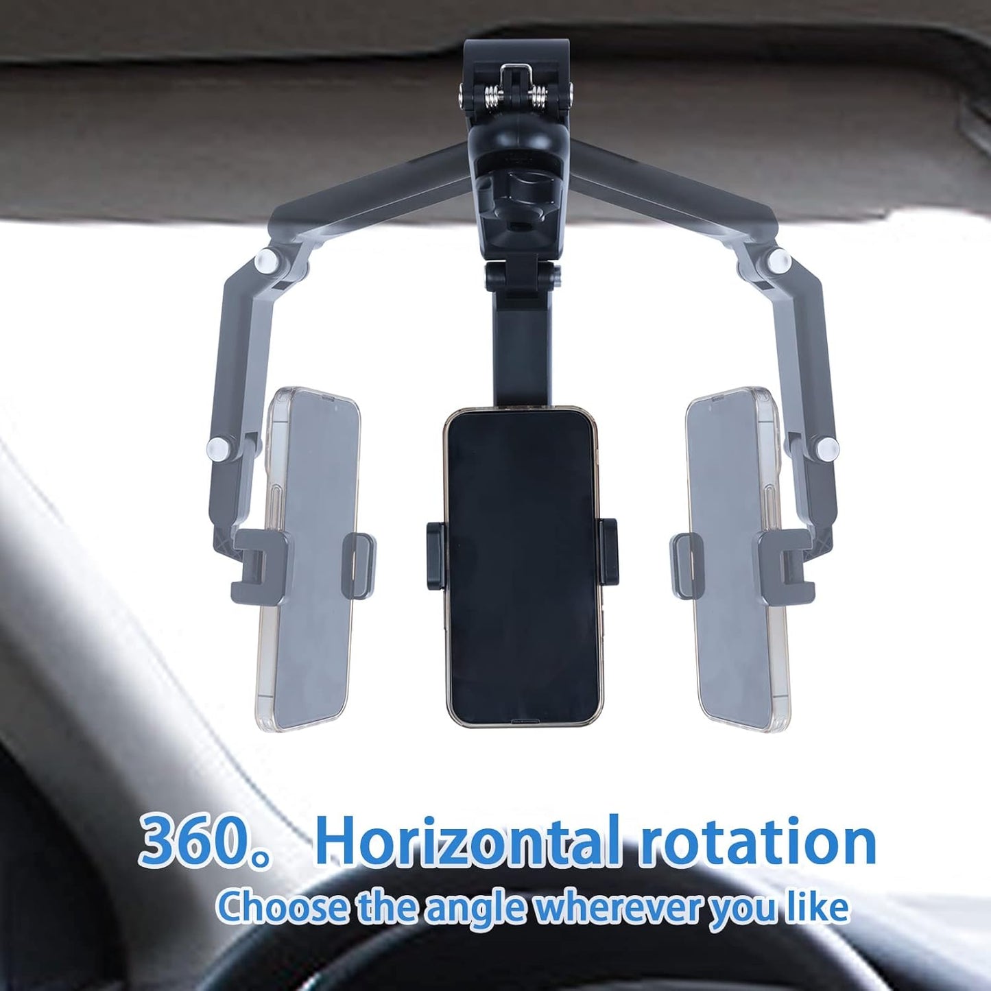 Adjustable Cellphone Holder 360° for iPhone and Other Cellphone, Car Accessories