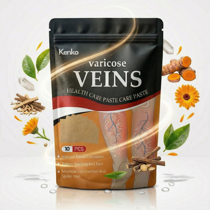 Kenko Spider &amp; Varicose Vein Patches | Natural Herbal Therapy