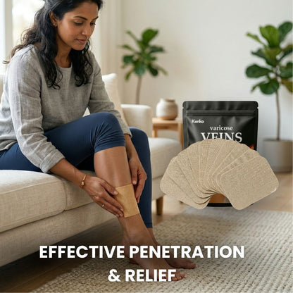 Kenko Spider &amp; Varicose Vein Patches | Natural Herbal Therapy