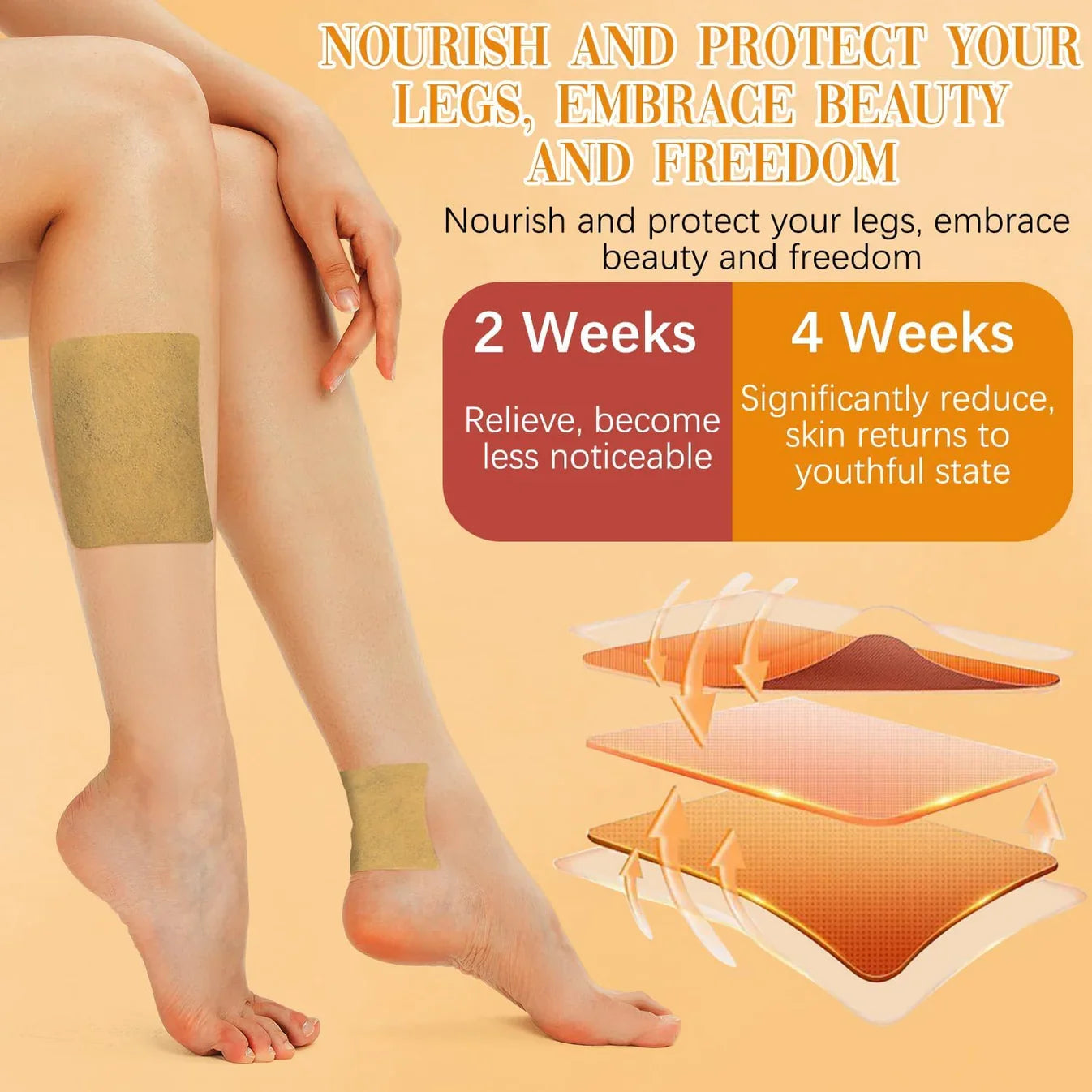 Kenko Spider &amp; Varicose Vein Patches | Natural Herbal Therapy